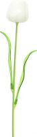 Kunstige Blomster, Europalms Crystal tulip, artificial flower, white 61cm 12x