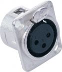 Sortiment, NEUTRIK XLR mounting socket 3pin NC3FDL-1