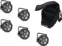 Brands, Eurolite Set 5x LED SLS-6 TCL Spot + Soft Bag