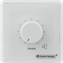 Professional installation, Omnitronic PA Volume Controller, 10 W mono wh