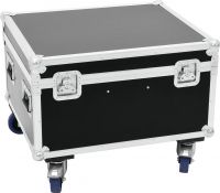 Roadinger Flightcase 4x LED TMH-X1 Moving-Head Beam with wheels