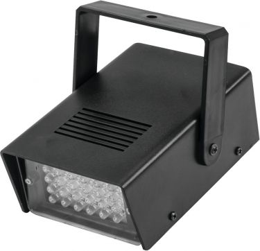 Eurolite LED Disco Strobe white, sound