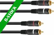 Omnitronic RCA cable 2x2 10m "B-STOCK"