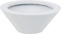 Europalms LEICHTSIN BOWL-15, shiny-white