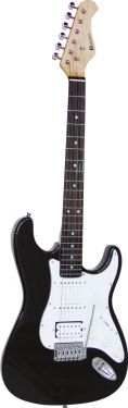 Dimavery ST-312 E-Guitar, black