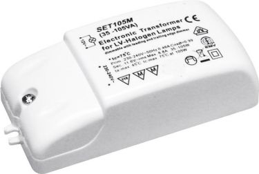 Eurolite ETD-35105, 12V/ 35-105VA, white electronical transformer dimmable