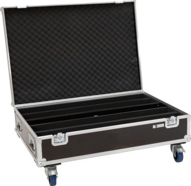 Roadinger Flightcase 4x LED IP T-PIX 8 QCL/T-PIX 12 HCL with wheels