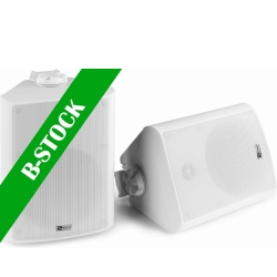 BC50V White Speaker Pair 100V 8 Ohm 5,25" 120W - IP56 "B-STOCK" TILBUD NU