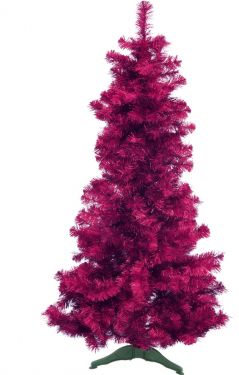 Europalms Fir tree FUTURA, violet metallic, 180cm