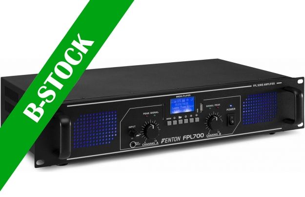 FPL700 Digital Amplifier blue LED + EQ "B-STOCK"