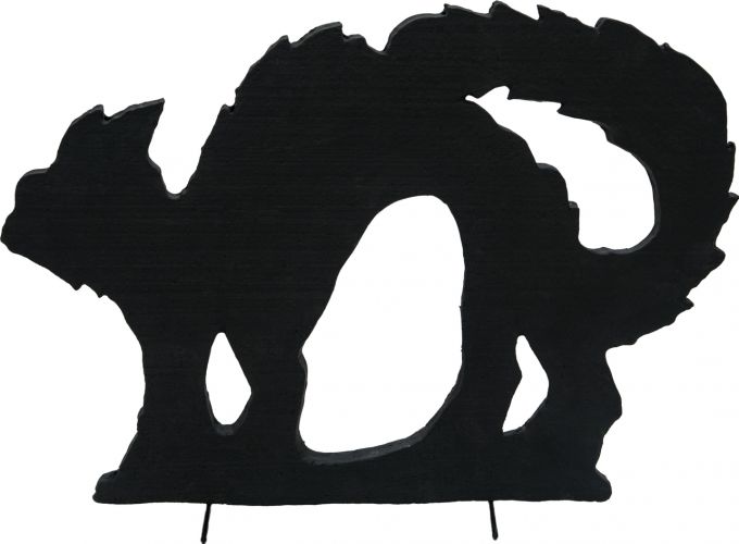 Europalms Silhouette Cat, 63cm