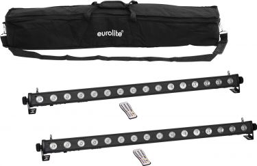 Eurolite Set 2x LED PIX-16 QCL Bar + Soft Bag