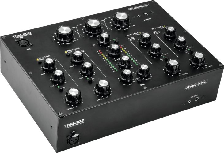 Omnitronic TRM-402 4-Channel Rotary Mixer