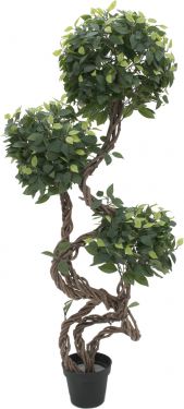 Europalms Ficus spiral trunk, artificial plant, 160cm