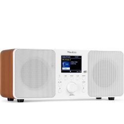 Genua DAB+ Stereo Radio White TILBUD NU