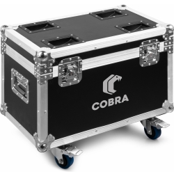 FC4COBRA Flightcase for 4 pieces Cobra Series TILBUD NU