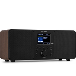 Genua DAB+ Stereo Radio Wood TILBUD NU