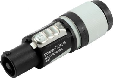 NEUTRIK PowerCon Cable Plug gy/bk NAC3FXXB-W-L