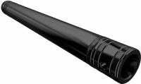 P31 Single Aluminium Tube 0,5m Black