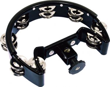 Dimavery Cutaway Tambourine with mounting