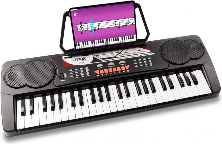 Børne-keyboard, 49 tangenter med 40 lyde / rytmer og optagefunktion (2-7 år)