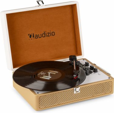 RP119 Record Player Gold