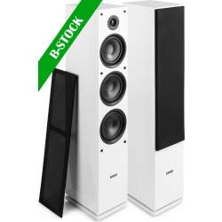 SHF80W Tower Speaker Set 3x 6.5” White "B-STOCK" TILBUD NU