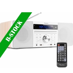 Prato All-in-One Music System CD/DAB+ White "B STOCK" TILBUD NU