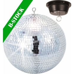 Mirrorball 30cm incl Motor "B-STOCK" TILBUD NU