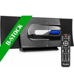 Tours Stereo HiFi System DAB+ Black "B-STOCK" TILBUD NU