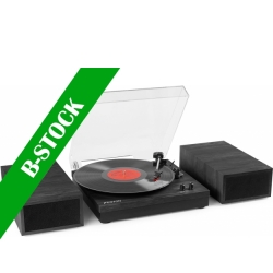 RP165B Record Player Set Black/Grey "B STOCK" TILBUD NU