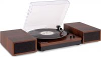 RP165D Record Player Set Dark Wood