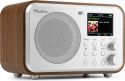 Milan DAB+ Radio with Battery Silver