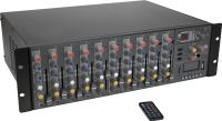 Omnitronic RM-1422FXA USB Rack Power Mixer