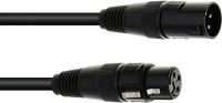 Eurolite DMX Cable XLR 3-pin 1m bk