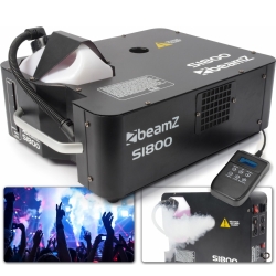 BeamZ S1800 Professional Røgmaskine 1800W / DMX Horisontal  horisontal røgmaskin