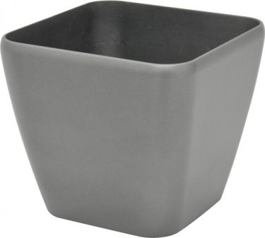 Europalms Deco pot LUNA-33, rectangular, silver