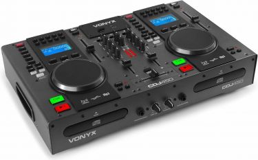 CDJ450 Twin Top CD/MP3/USB-spiller/mikser med BT