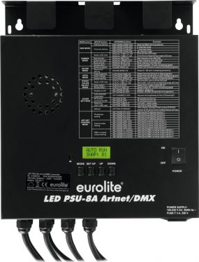 Eurolite LED PSU-8A Artnet/DMX