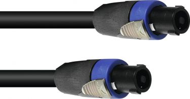 PSSO Speaker cable Speakon 4x4 5m bk