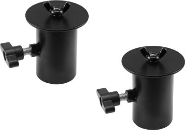 Omnitronic BOB-4 Stand Adaptor black 2x