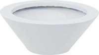 Europalms LEICHTSIN BOWL-15, shiny-white