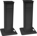 Diverse, Eurolite 2x Stage Stand variable incl. Cover and Bag, black