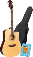 Western Guitar 41" m. taske / perfekt begynderpakke! Western Guitar 41" m. taske / perfekt begynderpakke!