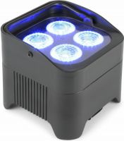 Beamz BBP94 Batteri Uplight Par 4x 10W / RGBAW+UV