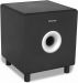 Aktiv Hi-Fi subwoofer SHFS08B / 8" bas 200W, sort