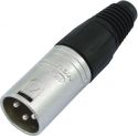 Diverse, NEUTRIK XLR plug 3pin NC3MX