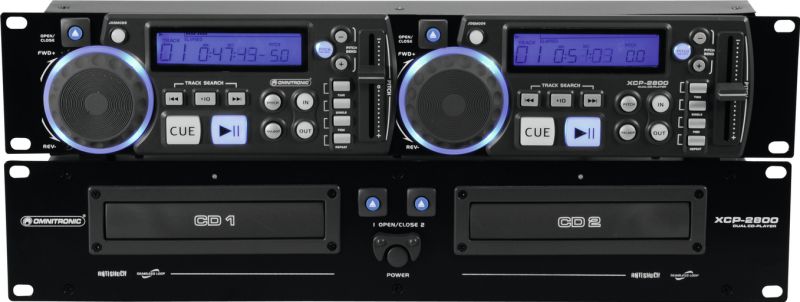 Omnitronic XCP-2800 Dual CD Player