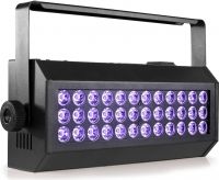 UV lys bar, FLOOD36UV-PRO med 36 stk. kraftige UV LED / DMX / Musikstyring / UV Strobe funktion!