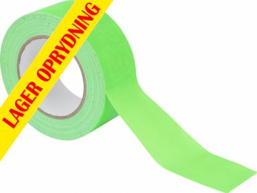 Eurolite Gaffa Tape 50mm x 25m neon-green UV-active